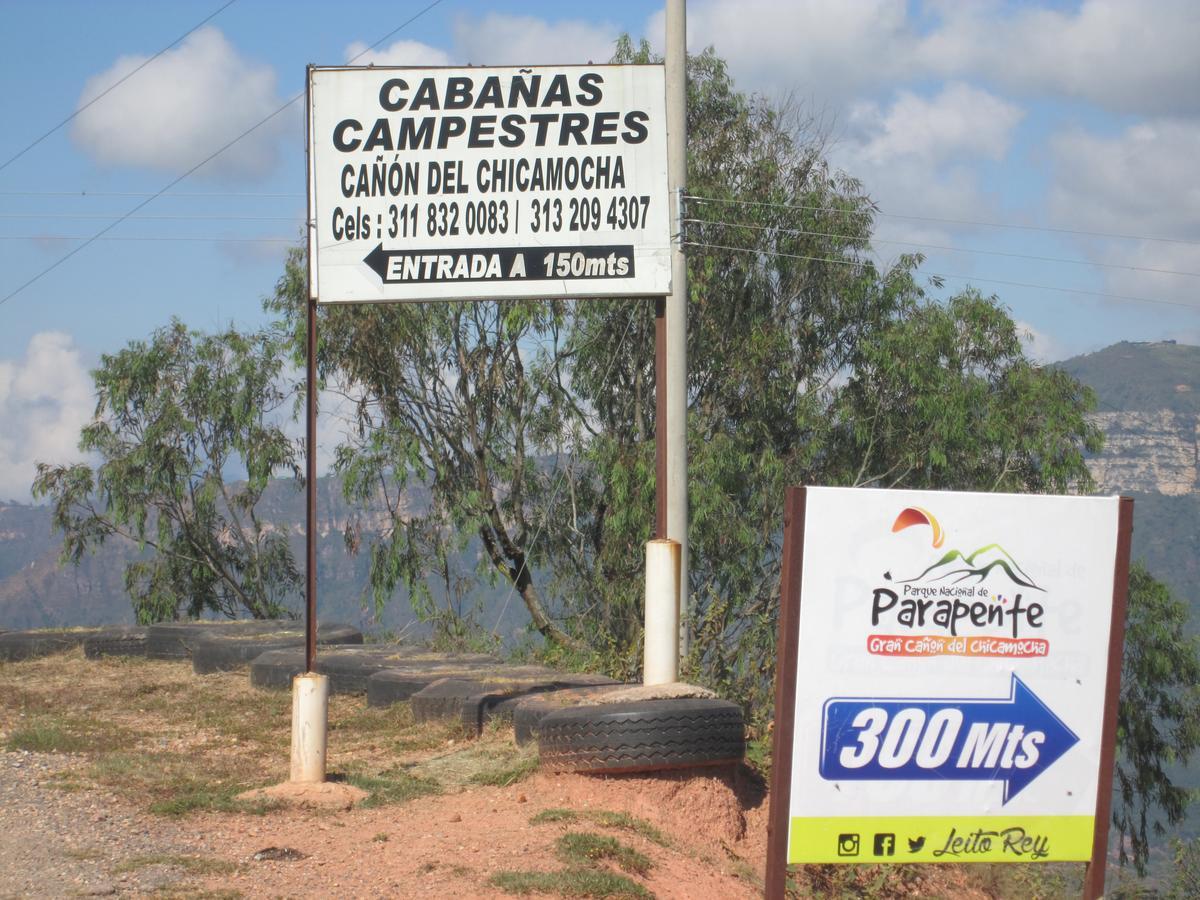 Cabanas Canon Del Chicamocha Aratoca 外观 照片